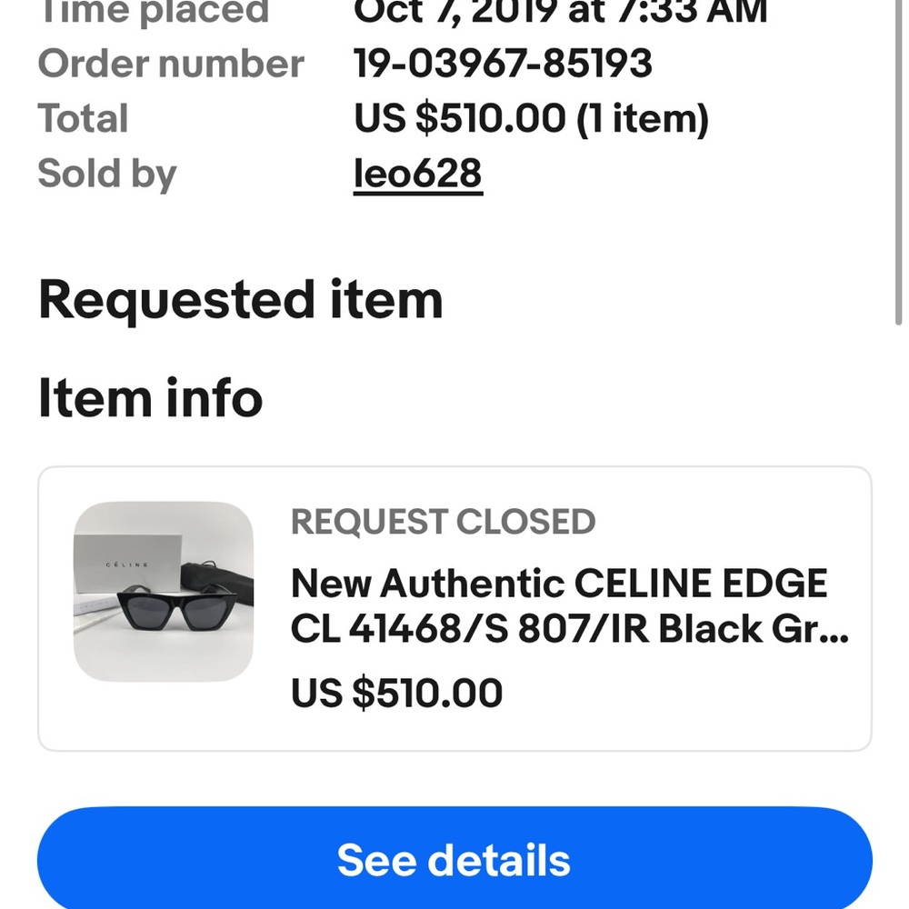 CÉLINE White Box - Picture 7 of 7